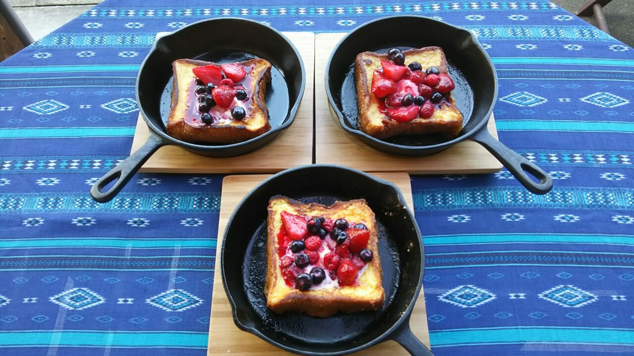 春なのでダッチオーブンで パエリア と 参鶏湯 ニトスキで フレンチトースト つくってみた 西野靖浩の日記