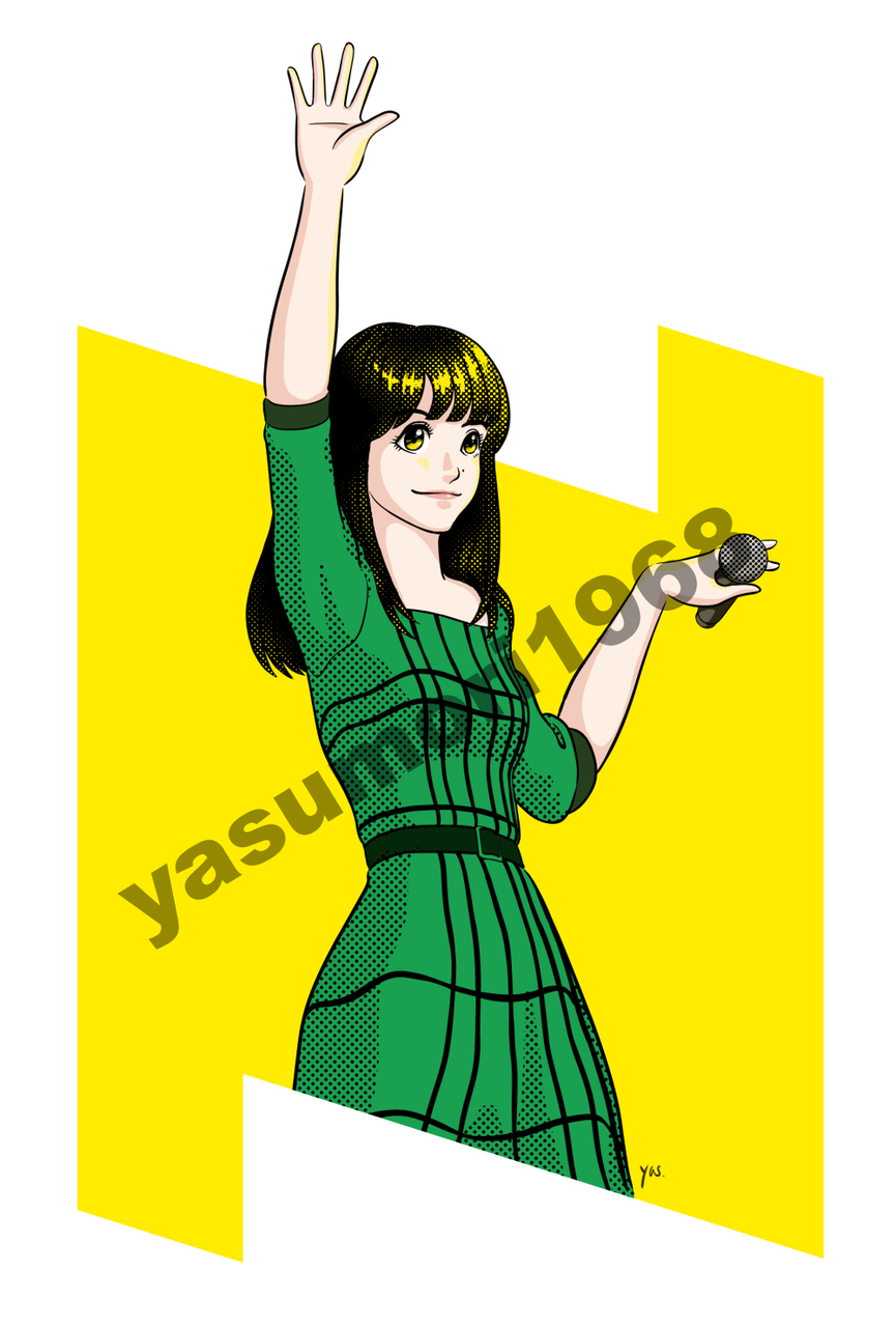 Negicco Nao さん生誕イラスト21 パス描きに挑戦 帰ってきた スキーヤーは幌付車の夢をみるか Negicco Nao さん生誕イラスト21 パス描きに挑戦 帰ってきた スキーヤーは幌付車の夢をみるか