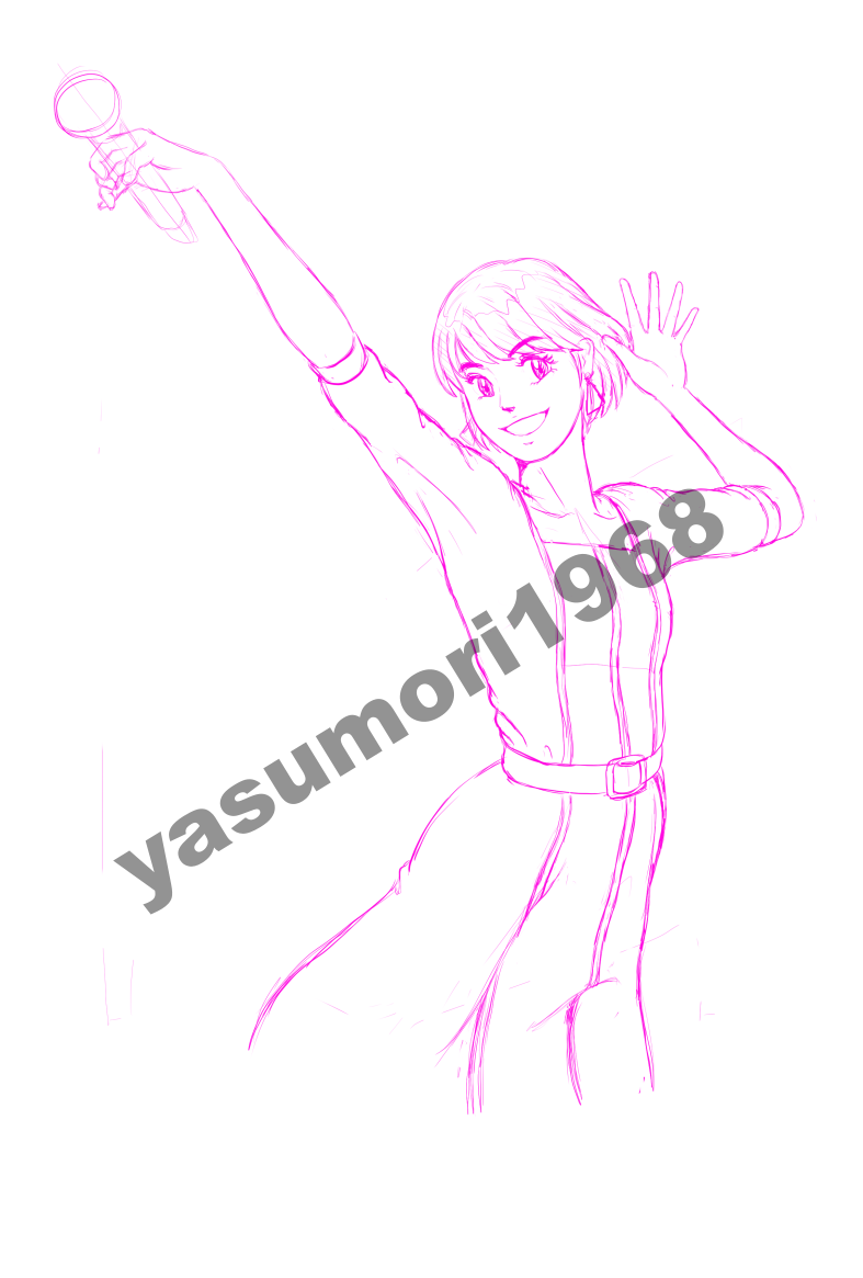 Negicco Meguさん生誕イラスト21 帰ってきた スキーヤーは幌付車の夢をみるか