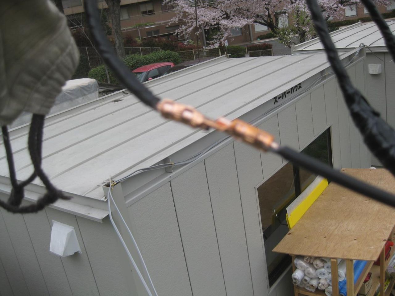 仮設引き込み工事 お祭好きの電気屋 岡電のブログ 仮設引き込み工事 お祭好きの電気屋 岡電のブログ