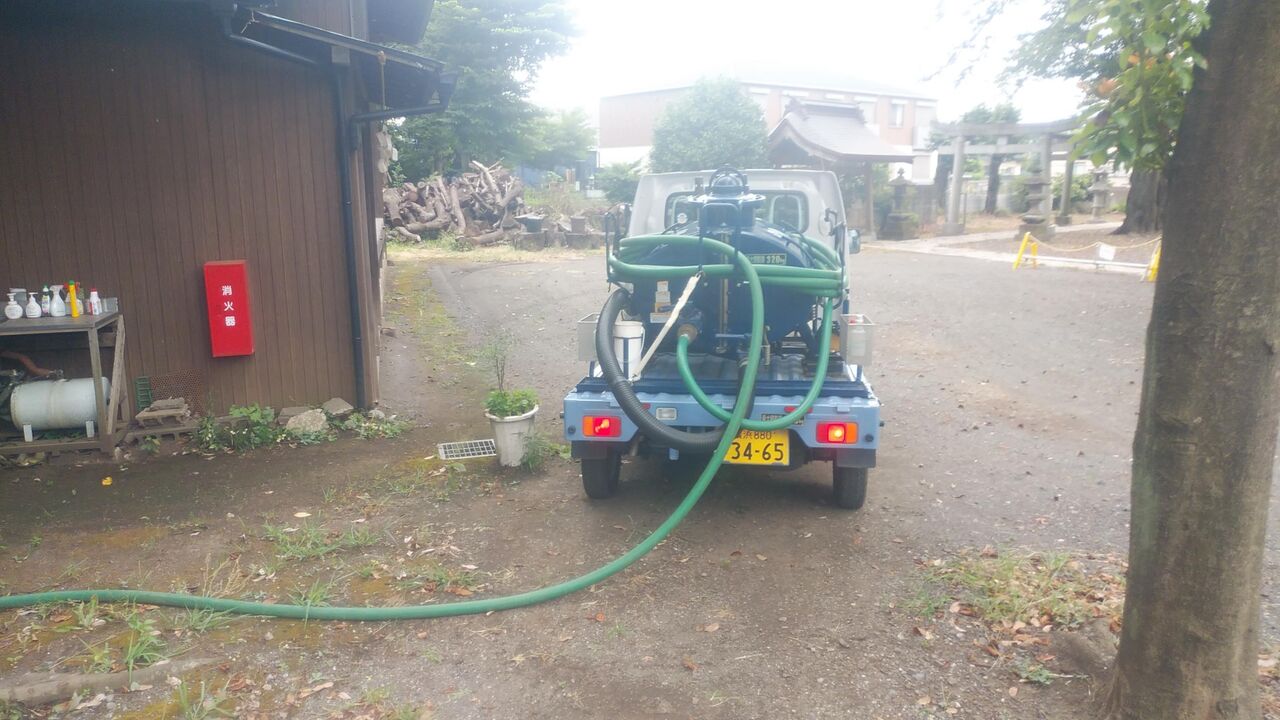 軽トラバキュームカー お祭好きの電気屋 岡電のブログ 軽トラバキュームカー お祭好きの電気屋 岡電のブログ