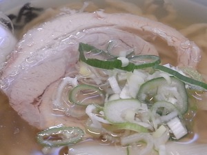 佐野ラーメン らーめん大金ラーメントッピングのチャーシュー