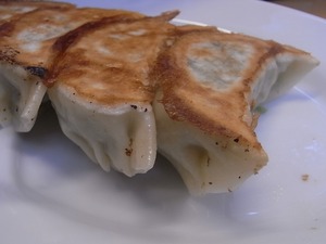 佐野ラーメン らーめん大金の大きい餃子アップ