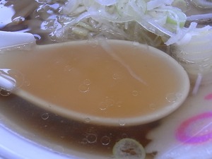 スープのアップ