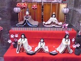 陶器製ひな人形全体