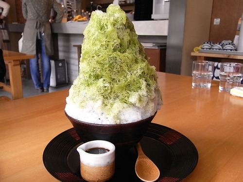 阿左美冷蔵のかき氷