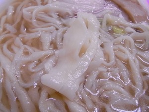 手打ち麺ならでは