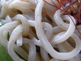 トマトつけめんの麺