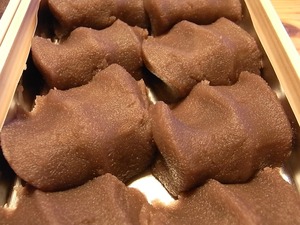 お福餅のアップ
