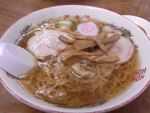 佐野ラーメン岡崎麺のラーメン