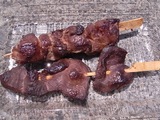 まぐろのほほみの串焼き2