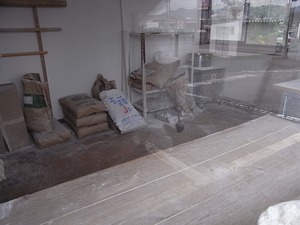 佐野青竹手打ちラーメン押山の作業場