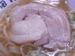 チャーシューのアップ