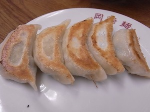 佐野ラーメン岡崎麺の餃子全体