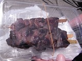 まぐろのほほみの串焼き1