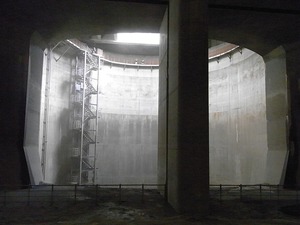 首都圏外郭放水路庄和排水機場 地底探検ミュージアム龍Q館 地下回廊巨大竪坑1