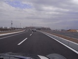 県道から1