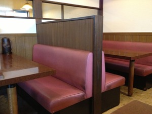 青竹手打ちラーメン桐生宿の店内