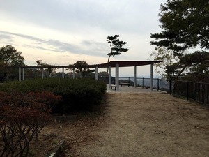 もみじ谷の展望台