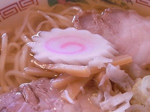 佐野ラーメン叶屋のなるととシナチク