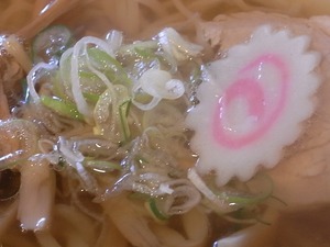 佐野ラーメン 大和のなるととシナチク