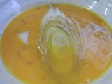 たまごの中の下仁田ネギ