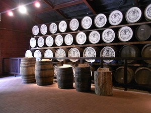 ニッカウヰスキー宮城峡蒸留所貯蔵庫内樽の種類