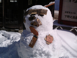 雪だるまのオンパレード 湯西川温泉12