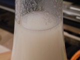 ガスを抜いてるところ
