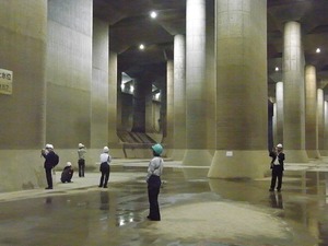 首都圏外郭放水路庄和排水機場 地底探検ミュージアム龍Q館 地下回廊内部2