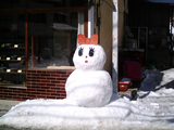 雪だるまのオンパレード 湯西川温泉21