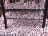 奉納された招き猫たち3