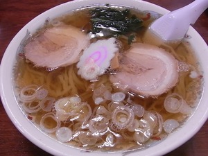佐野ラーメン 池田屋のラーメン全体