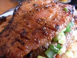 豚肉の隠し包丁