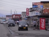 焼きイカ通りの様子