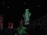 緑の雪だるま1