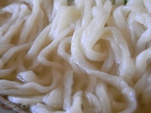 佐野ラーメンおぐら屋の麺アップ2