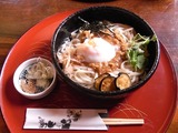 加須うどん久下屋脩兵衛の肉味噌うどん全体