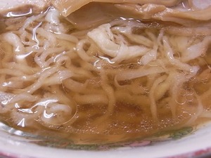 佐野ラーメン岡崎麺のスープアップ