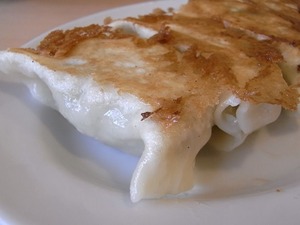 佐野ラーメンおぐら屋の餃子アップ