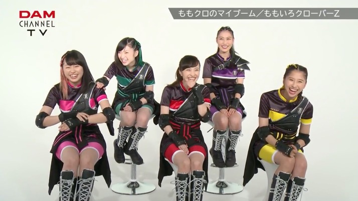 カラオケdamチャンネルtv ももクロコメント Web限定動画 公開 あーりん メイク動画モノマネで１日終わってビックリ 笑 ももクロ侍