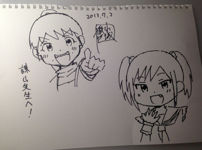 杏果は 漫画家キラー ﾟdﾟ 進撃の巨人 諫山先生が明かした モノノフの先生方は全員 杏果推し ももクロ侍