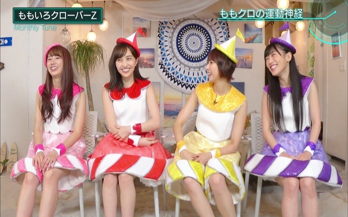 しおりん あーりん昨日より細くない でも終演後には元通り 笑 昨夜の Tune マンスリーゲスト出演 実況まとめ ももクロ侍