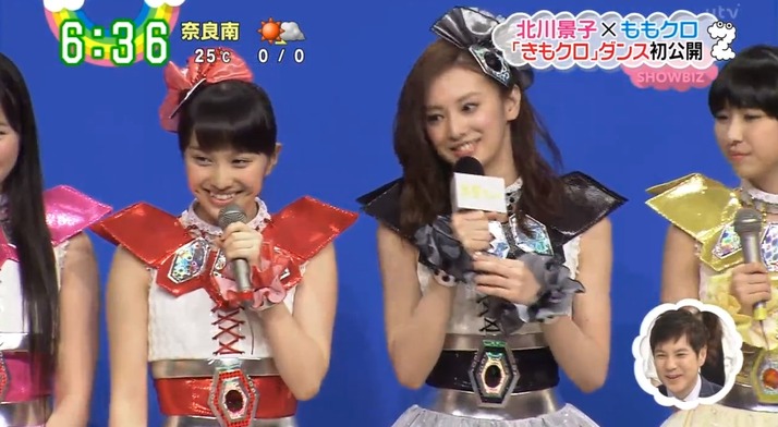 北川景子 ももクロとの年齢差は最高10コ あーりんが 17歳と27歳で 夏菜子 意外といってるんですよ うひょ 4 17 Zip きもクロイベント ももクロ侍