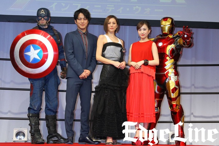 百田夏菜子 4 27公開 アベンジャーズ インフィニティ ウォー で シュリ 吹き替え続投 米倉 溝端と 集結式 登場 夏菜子 まさかアベンジャーズの世界に 信じられない ももクロ侍