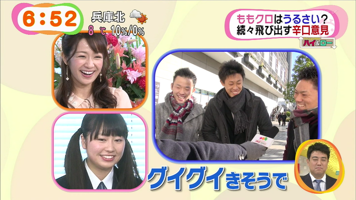 あーりん ももクロは ビジネス仲良い だもんね しおりん あーりんは一番 ボス感 がある 2 28 めざましどようび ももクロ出演 ももクロ 侍