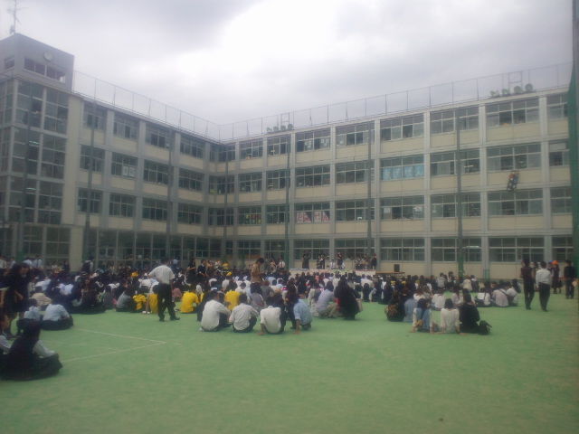 やすとログ 和泉市副市長 清明学院高校文化祭