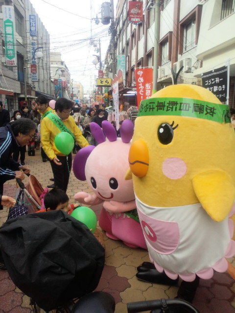 やすとログ 地下鉄あびこ中央商店街で駐輪マナー啓発キャンペーン5 あびちゃん やすとログ 地下鉄あびこ中央商店街で駐輪マナー啓発キャンペーン5 あびちゃん