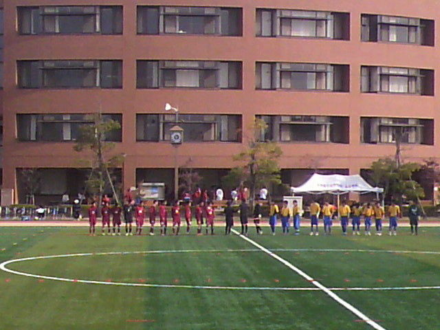 やすとログ 和泉市副市長 京都橘サッカー １年生もがんばっています２ 田辺高校戦