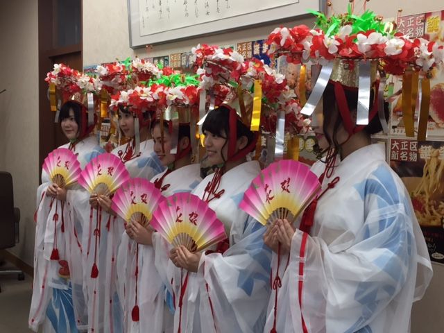 やすとログ 和泉市副市長 華やか 天神天満花娘